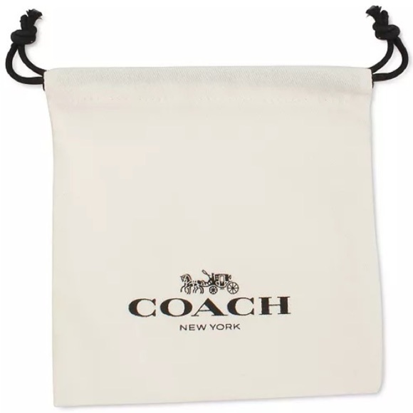 Coach Amethyst Beaded Stretch Bracelet with Pink Martini Glass Charm - Picture 3 of 3